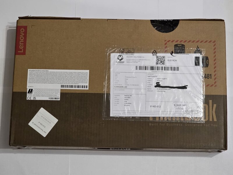 Laptop Lenovo ThinkBook 15 G4 IAP – i7‑1255U, 16GB RAM,1TB SSD–Sigilat